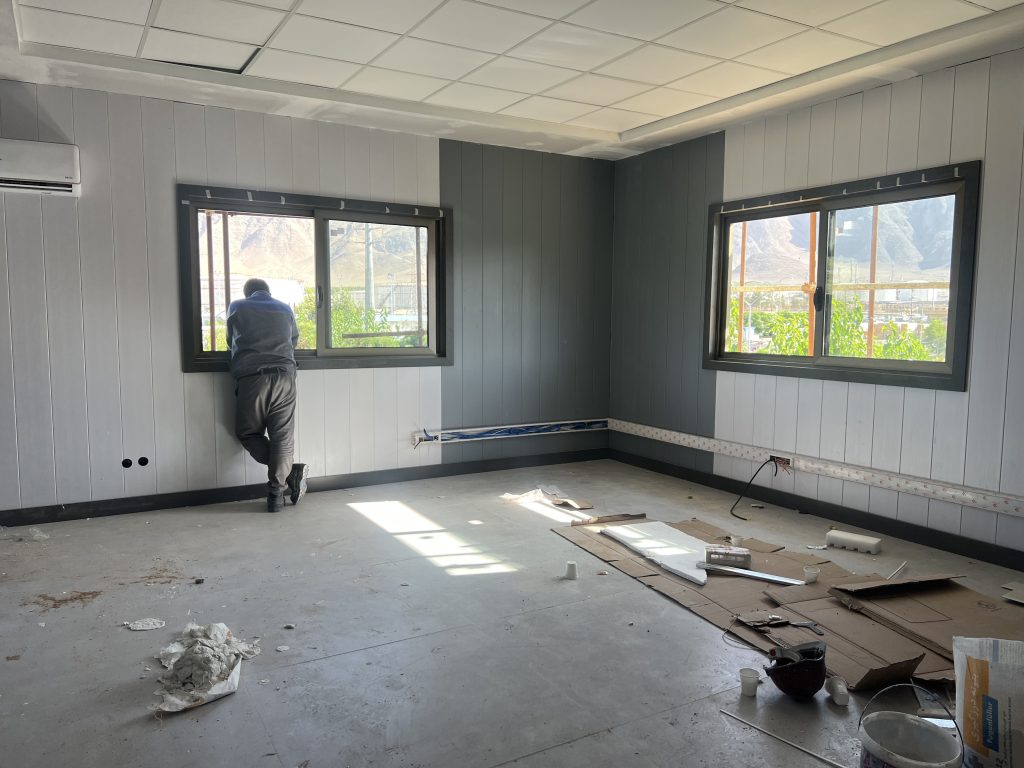 طراحی و اجرای ساختمان مرکزی 2 (سازه، ساندویچ پنل، دکوراسیون داخلی، برق)