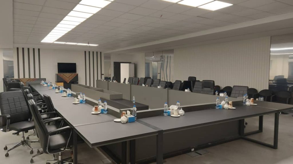 طراحی ،خریدو اجرای طبقه اول ساختمان اداری پترو پالایش سهروردی