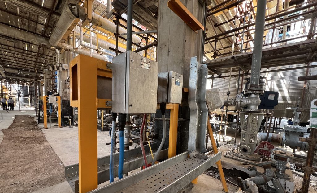 ابزار دقیق واحد FRW شرکت نفت سپاهان